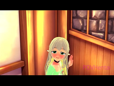 ❤️ (トラップ)エルフのメイドが顔を洗うのを手伝う ️ セックスビデオ ❌️